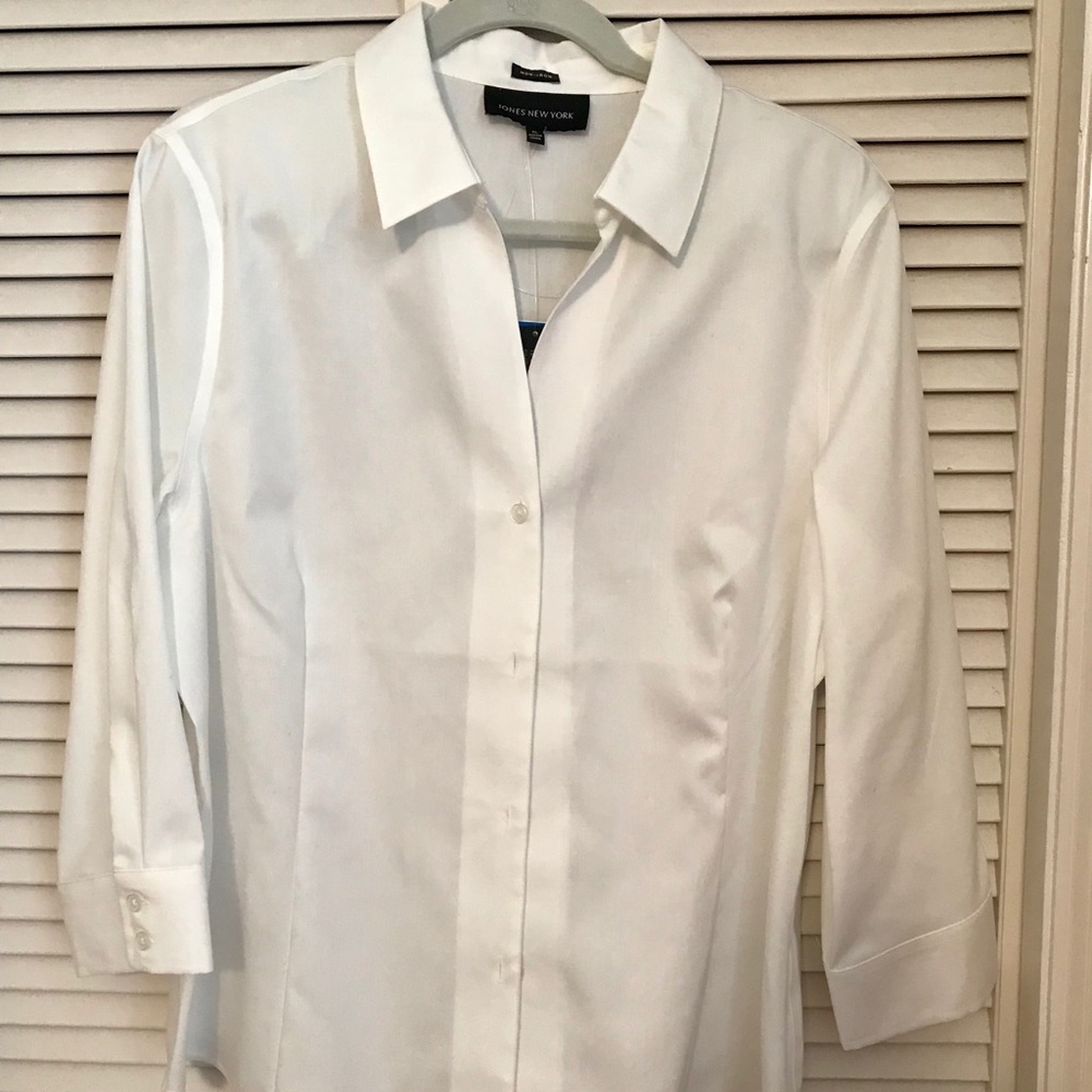 Jones NY Classic Button Down Shirt